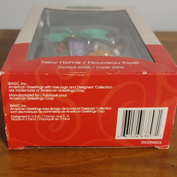 💚‎ American Greetings Designers Collection New Home Dated 2006 Ornament - Picture 2 of 6